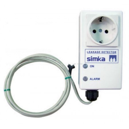 Detector derrames gasóleo en base enchufe con sonda 1.5m INPRO 230VAC