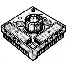 Adaptador zócalo centralita quemador SIEMENS KF8819