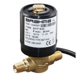Electroválvula solenoide gasóleo BRAHMA E7/T.A3C 1/8" 230VAC