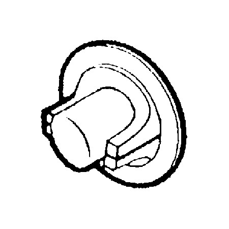 Acoplamiento bomba quemador CHAPE Ø10x8mm 14mm