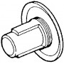 Acoplamiento bomba quemador CUENOD Ø10x8mm 18mm