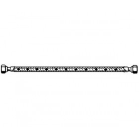 Latiguillo flexible gasóleo recto 1/4" Hembra x 1/4" Hembra 800mm