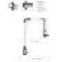 Comprar Kit Montaje Una Sola Cabeza Modelo Mck1Aw HU08031 al Mejor Precio