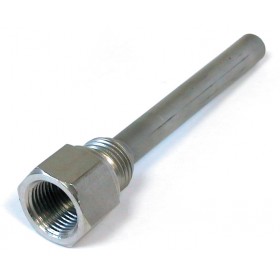 Vaina inoxidable macho-hembra 1/2"x150mm