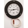 Termómetro Ø100mm con aro frontal capilar 1.5m -40 a +40 ºC