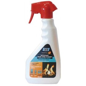 Pulverizador 500ml Limpia cristales de estufas. calderas e insertables.