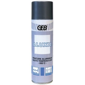 Aerosol 650ml Pintura aluminio brillante para alta temperatura ALUXIL