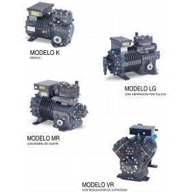 COMPRESOR SEMIHERMETICO R404A GELFRED MODELO 6MR27.2X