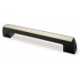 TIRADOR POLIAMIDA EN ABS NEGRO CON EMBELLECEDOR 8730