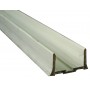 METRO LINEAL SOPORTE PANEL "U" 60 MM. MODELO EX.04