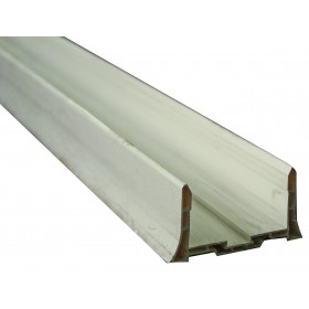 METRO LINEAL SOPORTE PANEL "U" 100 MM. MODELO EX.06