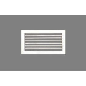 Reja de impulsión simple deflexión MADEL AMT-AN 200x200mm lacada blanco