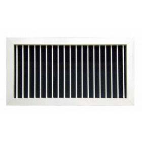 Reja de impulsión simple deflexión MADEL BMT-AN 350x150mm lacada blanco