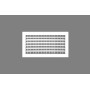 Reja de impulsión doble deflexión MADEL CTM-AN 350x150mm lacada blanco