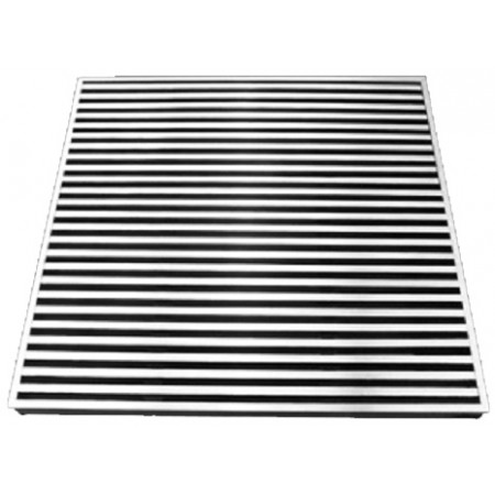 Rejilla lineal de suelo técnico MADEL LMT-SHD 600x275mm acabado aluminio pulido