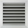 Reja de aire exterior y paso de aire 25mm MADEL DMT-X 600x100mm anodizado plata mate