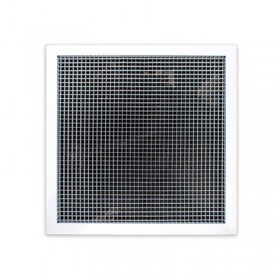 Reja reticula para sustituir una placa de falso techo MADEL RMT-MOD 595x595mm lacada blanco