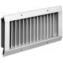 Reja de acero galvanizado para conducto circular de simple deflexión MADEL BMC 700x225mm lacada gris