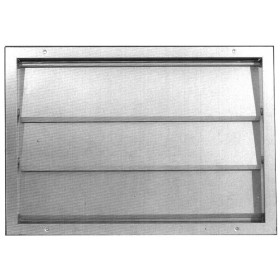 Compuerta a depresión de aluminio MADEL SMS 200x200