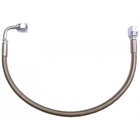 TUBO FLEXIBLE RECTA-CODO 90   3/8" SAE Long. 370mm.