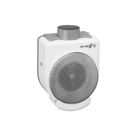 Extractor campana cocina doméstica con bandeja recoge grasas S&P CK-60F  Ø116.5mm