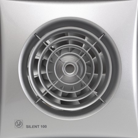 Comprar Extractor Baño Silent-100 Cz Silver (Color Plateado) 230V. 50Hz VD02196 al Mejor Precio