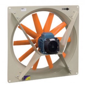Ventilador helicoidal mural pared SODECA HC-100-6T/H-I Ø1000mm dirección aire motor-hélice