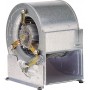 Caja ventilación chapa galvanizada helicoidal hélice aluminio 400º/2h SODECA CJTHT-125-6/12T/9-10CV motor 2 velocidades