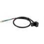 Cable 400mm y conector plano para trasformador encendido con carcasa estándar DANFOSS EBI