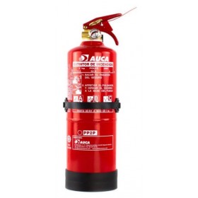 Comprar Extintor Incendios Portatil 2Kg Polvo Abc 13A 89B C Ce Con Soporte MA31002 al Mejor Precio