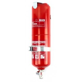 Comprar Extintor Incendios Fijo Automatico 3Kg Polvo Abc Ce Con Soporte MA31021 al Mejor Precio