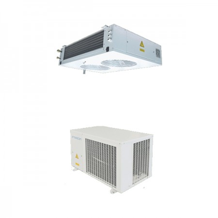 Equipo frigorífico semicompacto INTARCON silencioso media temperatura con control humedad evaporador doble flujo HSF-DG-1024 (R4