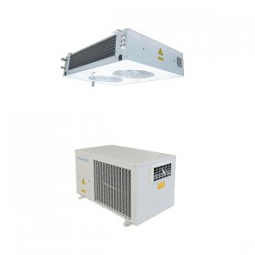 Equipo frigorífico semicompacto INTARCON media temperatura centrífugo evaporador quasiestático MSH-CUG-2034 trifásica (R449A 3kg