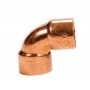 Codo 90º hembra-hembra cobre figura 90 ø22mm