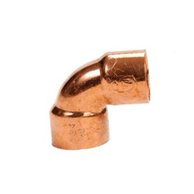 Codo 90º hembra-hembra cobre figura 90 ø12mm