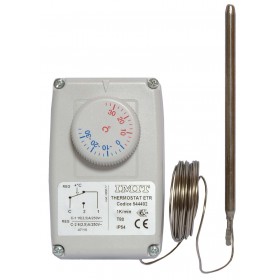 Termostato ambiente IP54. bulbo y capilar   IMIT  .-35 a 35ºC