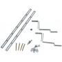 ESPIGA + RACORD LOCO PVC DIAM. 40 X 1 1/2"