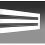 Comprar Lsd-Ar 1X1000 (Pm) Difusor Lineal Acabado Aa -Anodizado Plata Mate- Con Puente Montaje Incluido RM81002 al Mejor Precio