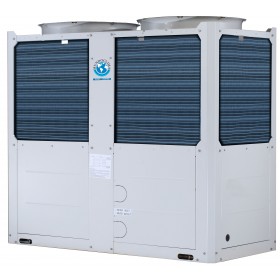 Bomba calor enfriadora gran potencia sin kit hidráulico MUNDOCLIMA MUENR-75-H12T R32 refrigeración 70kW calefacción 75kW trifási