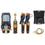 SET SMART Y VACIO ANALIZADOR TESTO 557S CON BLUETOOTH Y APP + 2 SONDA PINZA INALAMBRICASDE TEMPERATURA. 1 VACUOMETRO INALAMBRICO