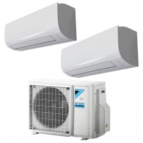 Aire acondicionado multisplit pared 2x1 DAIKIN serie SENSIRA 2MXF40C1 (25+35) refrigeración 1.6+.2.3kW calefacción 1.7+2.4kW R32