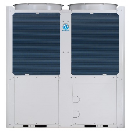 Bomba calor enfriadora gran potencia sin kit hidráulico MUNDOCLIMA MUENR-90-H12T R32 refrigeración 82kW calefacción 90kW trifási