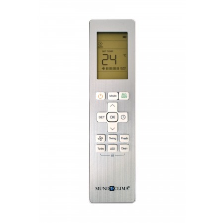 Unidad interior aire acondicionado pared para sistemas 1x1 y multisplit MUNDOCLIMA MUPR-24-H11-I R32 refrigeración 7.03kW calefa
