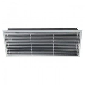 Cortina de aire S&P empotrar en falso techo COR-9-1500 FT 1752mm con batería eléctrica 4.5/9kW trifásicas 400V altura hasta 3m r