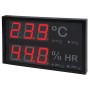 Panel indicador LED gran formato de temperatura y humedad relativa ambiente con comunicación RS485 MODBUS TH-GF (sin sonda) Cump