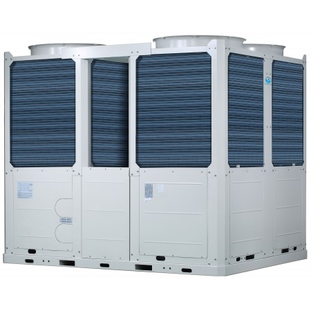 Bomba calor enfriadora gran potencia sin kit hidráulico MUNDOCLIMA MUENR-180-H12T R32 refrigeración 164kW calefacción 180kW trif