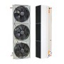 Cortina de aire SODECA INDUSTRIAL MODULAR IND-150-V2-0 RAL 9016 1650mm con batería agua hasta 110ºC monófasica 230V altura hasta