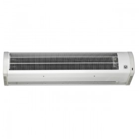 Cortina de aire S&P con batería de agua COR-1500 NW 15 blanca RAL 9003 1686mm con batería agua 16.4kW monofásica 230V altura has