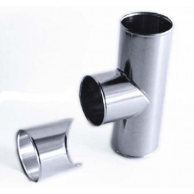 Injerto calorifugado aluminio MERCATUB 0.6mm Ø270mm a Ø130mm