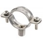 Abrazadera reforzada ESCOFIX Inox. A4 M8-M10 Ø18